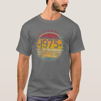 Lustiges 47. Vintage 1975 T-Shirt 47 Jahre Altes G