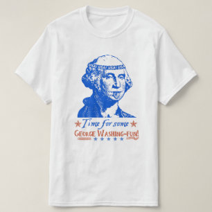 Lustiges 4. des Spaß-Sommers Julis George T-Shirt