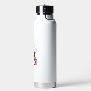 Lustiges 4. Juli Adler Bruh Patriotisches Shirt-De Trinkflasche