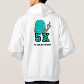 Lustiges 5K Hoodie (Rückseite)