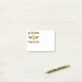 Lustiges 60. - Alter ist wie Unterwäsche Post-it Klebezettel (Auf Schreibtisch)