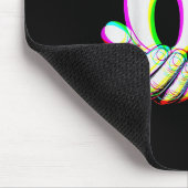 Lustiges 67-Hand-Sechs-Sieben-Meme-Gen-Alpha-Slang Mousepad (Ecke)