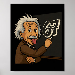 Lustiges 67 Lehrer Humor-Geschenk für Schüler  Poster