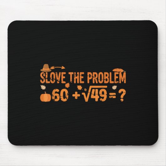 Lustiges 67 Mathe Meme Erntedankfest Gen Alpha Pem Mousepad (Vorne)