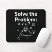 Lustiges 67 Mathe-Meme Löse das Problem Lehrer Für Mousepad (Mit Mouse)