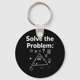Lustiges 67 Mathe-Meme Löse das Problem Lehrer Für Schlüsselanhänger