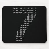 Lustiges 67 Meme Binärcode Tech Geek Digital Six S Mousepad (Vorne)