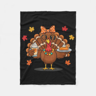 Lustiges 67 Meme Erntedankfest Truthahn mit Kürbis Fleecedecke