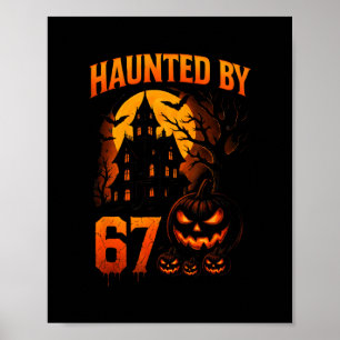 Lustiges 67 Meme Halloween Gruseliges Spukhaftes S Poster