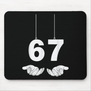Lustiges 67-Meme-Kostüm Six Seven Halloween Gen Z  Mousepad