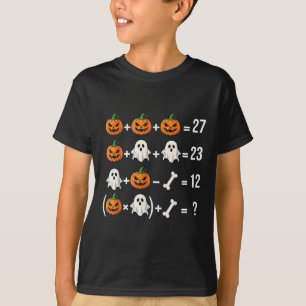 Lustiges 67 Meme-Kürbis-Geist-Mathe-Lehrer-Kostüm T-Shirt