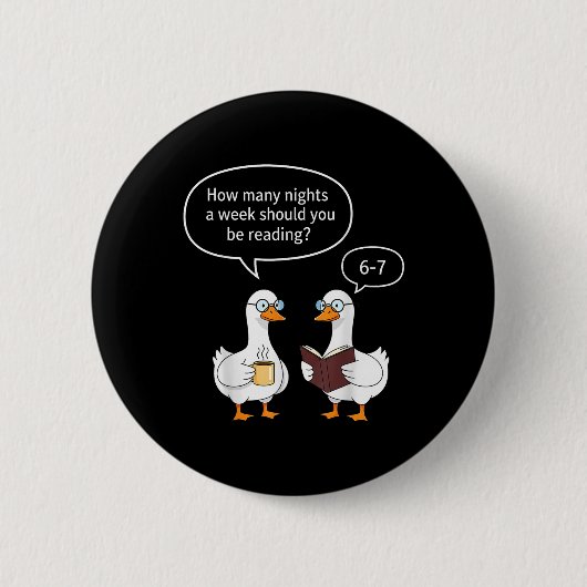 Lustiges 67 Meme Lesende Schulbibliothekarin Lehre Button (Vorderseite)