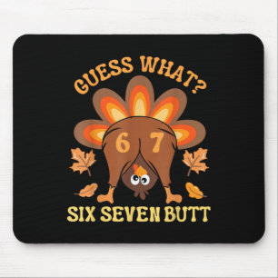 Lustiges 67 Meme Thanksgiving Truthahn Errate Was Mousepad