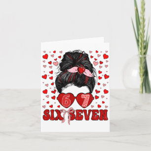 Lustiges 67 Meme Unordentlicher Dutt Valentinstag  Karte