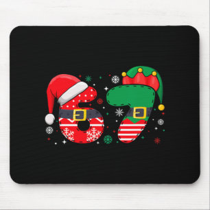 Lustiges 67 Sechs Sieben Meme 6-7 Weihnachten Xmas Mousepad