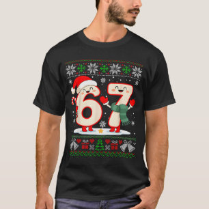 Lustiges 67 Sechs Sieben Meme Brainrot Cringe Weih T-Shirt