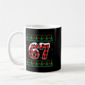 Lustiges 67 Sechs Sieben Meme Brainrot Peinlich We Kaffeetasse (Links)