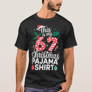 Lustiges 67 Sechs Sieben Meme Brainrot Peinlich We T-Shirt