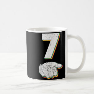 Lustiges 67 Sechs Sieben Meme-Paar passendes Hallo Kaffeetasse