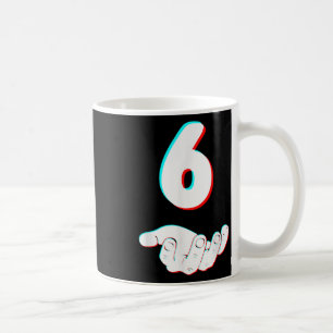 Lustiges 67 Sechs Sieben Meme Paar passendes Hallo Kaffeetasse