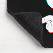 Lustiges 67 Sechs Sieben Meme Paar passendes Hallo Mousepad (Ecke)