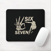 Lustiges 67 Sechs Sieben Meme Paar passendes Hallo Mousepad (Mit Mouse)
