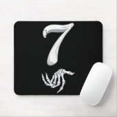 Lustiges 67 Sechs Sieben Meme Paar passendes Hallo Mousepad (Mit Mouse)