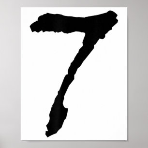 Lustiges 67 Sechs Sieben Meme Paar passendes Hallo Poster
