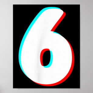 Lustiges 67 Six Seven Meme-Paar passend Halloween  Poster