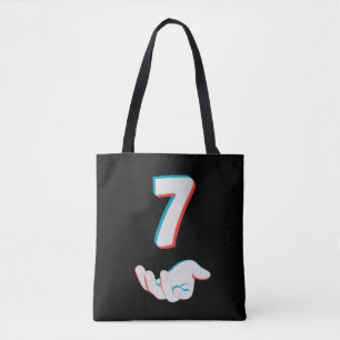 Lustiges 67 Six Seven Meme-Paar passend Tasche