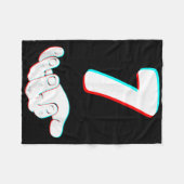 Lustiges 67 Six Seven Meme-Paar passend zu Hallowe Fleecedecke (Vorderseite (Horizontal))