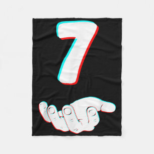 Lustiges 67 Six Seven Meme-Paar passend zu Hallowe Fleecedecke