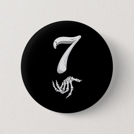 Lustiges 67 Six Seven Meme-Paar passendes Hallowee Button (Vorderseite)