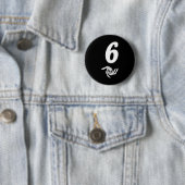 Lustiges 67 Six Seven Meme-Paar passendes Hallowee Button (Beispiel)