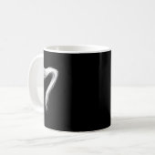 Lustiges 67 Six Seven Meme-Paar passendes Hallowee Kaffeetasse (Vorderseite Links)