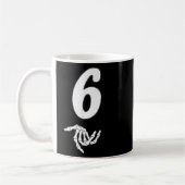 Lustiges 67 Six Seven Meme Paar passendes Hallowee Kaffeetasse (Links)