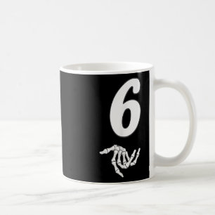 Lustiges 67 Six Seven Meme Paar passendes Hallowee Kaffeetasse