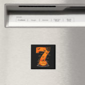 Lustiges 67 Six Seven Meme Paar passendes Hallowee Magnet (In Situ (Geschirrspüler))