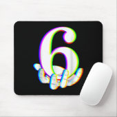 Lustiges 67 Six Seven Meme Paar passendes Hallowee Mousepad (Mit Mouse)