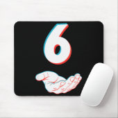 Lustiges 67 Six Seven Meme Paare Passendes Hallowe Mousepad (Mit Mouse)