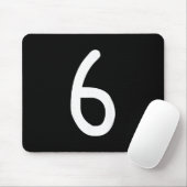 Lustiges 67 Six Seven Meme passendes Halloween-Kos Mousepad (Mit Mouse)