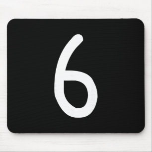 Lustiges 67 Six Seven Meme passendes Halloween-Kos Mousepad