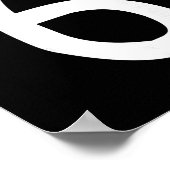 Lustiges 67 Six Seven Meme passendes Halloween-Kos Poster (Ecke)