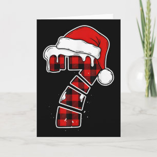 Lustiges 67 Weihnachten Pyjama-Shirt Six Seven Mem Karte