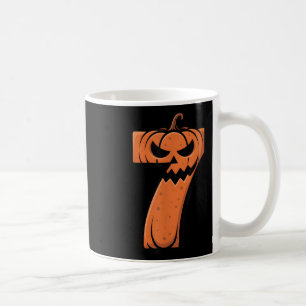Lustiges 6 7 Halloween-Kostüm Meme 67 Halloween Kaffeetasse
