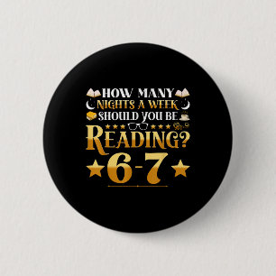 Lustiges 6-7 Lesememe Zitat Lehrer Bibliothekar Bo Button