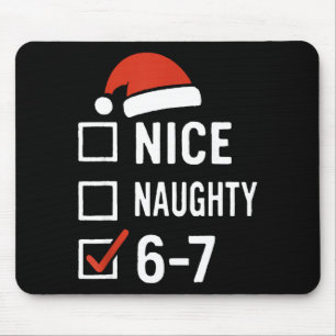 Lustiges 6-7 Meme Schön Unanständiges Weihnachten, Mousepad