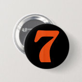 Lustiges 6 7 passendes Halloween faules Kostüm 67  Button (Vorne & Hinten)