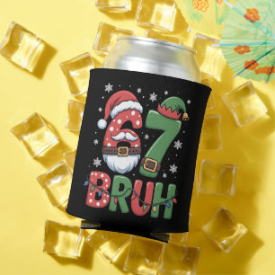 Lustiges 6 7 Sechs Sieben Bruh-Meme Weihnachten Sa Dosenkühler