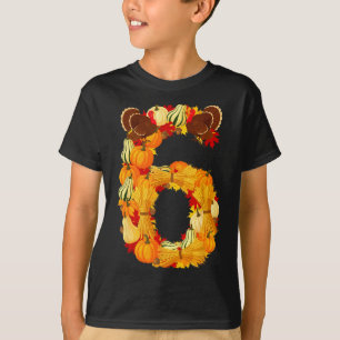 Lustiges 6 7 Sechs Sieben Meme Paar Erntedankfest T-Shirt